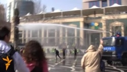 Police, Demonstrators Clash In Baku