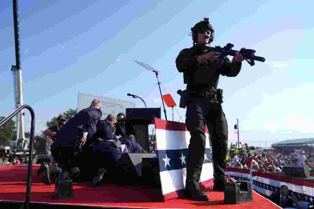 U.S. authorities identified a 20-year-old man as the suspected gunman in what was described as an "assassination attempt."