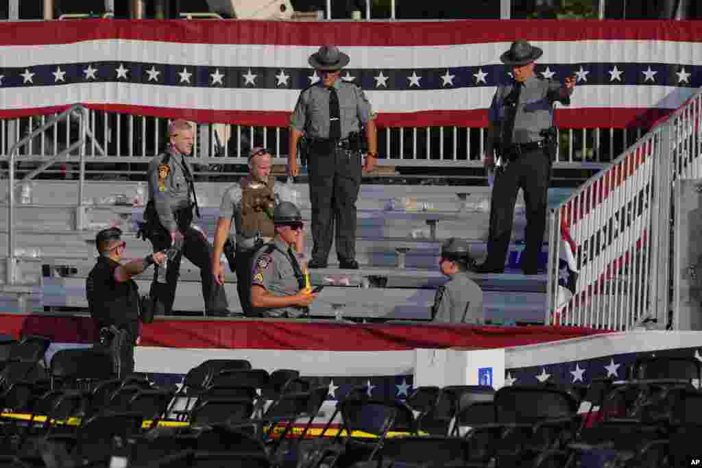 Kevin Rojek, the FBI agent in charge of the bureau's local office, said the shooting was being investigated as an "assassination attempt."
