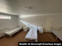 A residents' room inside a care home in Voluntari