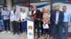 Milan Miličević, predsjednik SDS, obraća se novinarima nakon sjednice proširenog Predsjedništva stranka, Istočno Sarajevo, BiH, 2. jun 2024.