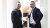 Wladimir Klitschko (left) and Vitali Klitschko