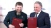 Кадыров Рамзан а, "Дом.рф" акционерийн йукъараллийн коьрта директор Мутко Виталий а