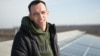 Vadym Kolisnyk says he's become the go-to guy for solar needs in Zhashkiv.