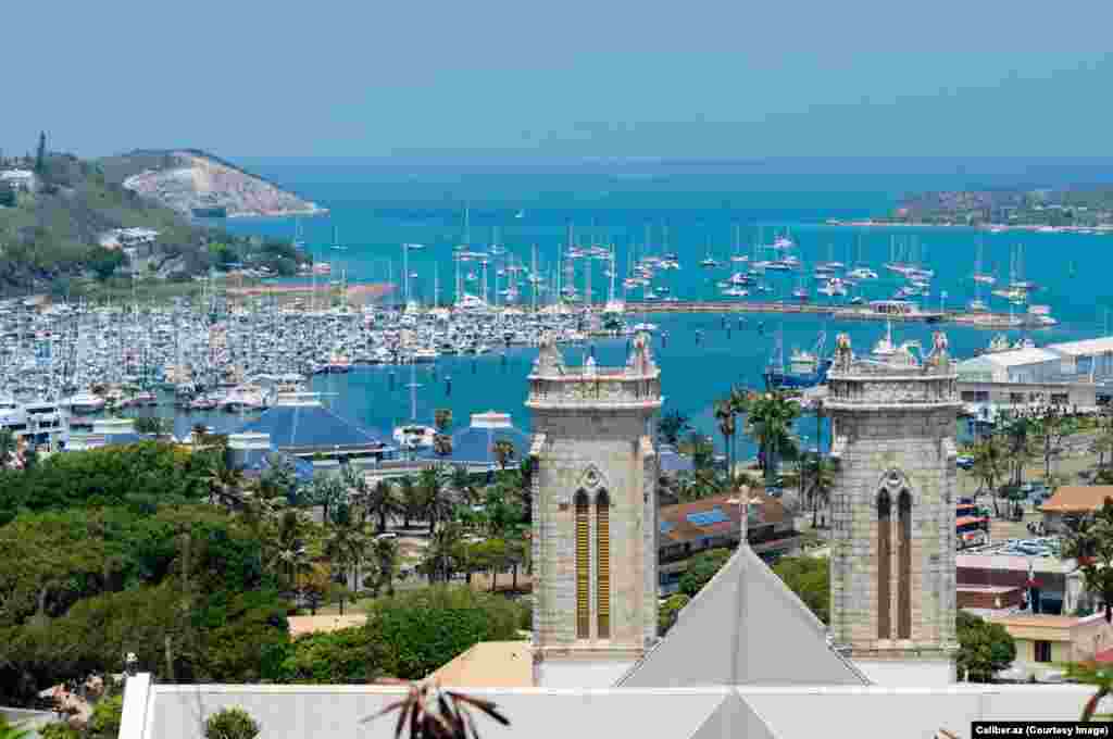 A view over Noumea, the capital of New Caledonia The Pacific archipelago is populated by around 41 percent indigenous Kanaks, with some 24 percent of the residents being Europeans of mostly French heritage. Tensions between the two communities have previously erupted into deadly violence, most notably in 1984. However, in referendums on New Caledonia’s independence held in 2018, 2020, and 2021, voters chose to remain a French territory. 