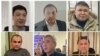 Атай Бейшенбек, Жеңиш Молдокматов жана Илгиз Шаменов (үстүңкү катар, солдон оңго карай), Тимур Махмудов, Акыл Айтбаев жана Марат Баязов (астыңкы катар, солдон оңго карай). "Азаттыктын" коллажы.