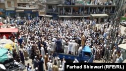 د جون پر ۲۵مه په د خيبر په لنډي کوتل کې ځايي ولسونو د امن لپاره احتجاجي غونډه وکړه