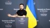 Президент України Володимир Зеленський на заключній пресконференції Глобального саміту миру. Швейцарія, 16 червня 2024 року