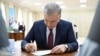 Прэзыдэнт Узбэкістану Шаўкат Мірзіёеў на прэзыдэнцкіх выбарах 9 ліпеня 2023 году