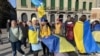 «Жодного франка агресору!», «Швейцарський нейтралітет означає жадібність», «Свобода України – свобода Європи». Під такими гаслами хода на підтримку України відбулася у Швейцарії в місті Берні, 4 березня 2023 року