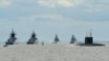 У Росії на параді до дня ВМФ не було кораблів, про удари по яких заявляла Україна – ЗМІ