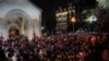 Georgian President Urges EU Support As Protesters Gather At Easter Vigil