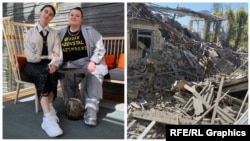 Ukrainian singers Alyona Alyona (right) and Jerry Heil are collecting funds for the restoration of a school in the Dnipropetrovsk region that was destroyed as a result of Russian attacks.