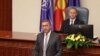 Мандатарот Христијан Мицкоски ја образложува програмата на идната влада пред пратениците на 22 јуни 2024 година. 