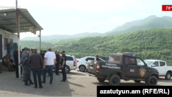 Armenia - Security forces are deployed to Kirants village, May 2, 2024.