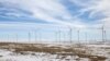 Ветропарк в Жамбылской области, февраль 2020 года