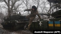 Українські військові на Донеччині, грудень 2023 року