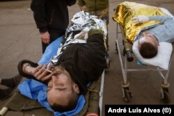 At a triage site near the deadly battle for Avdiyivka, the wounded come in waves – sometimes dozens of soldiers in a single day.