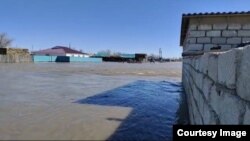 Су басқан Қаратал ауылы. Ақтөбе облысы, 17 наурыз, 2023 жыл.