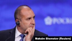Бугарскиот претседател Румен Радев