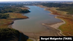 Aqmescit suv anbarı, 2020 senesi avgust ayı