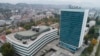 Pogled iz zraka na zgradu Parlamenta BiH u Sarajevu, Bosna, srijeda, 12. oktobar 2022.