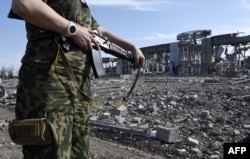 Руїни Міжнародного аеропорту «Луганськ», вересень 2014 року
