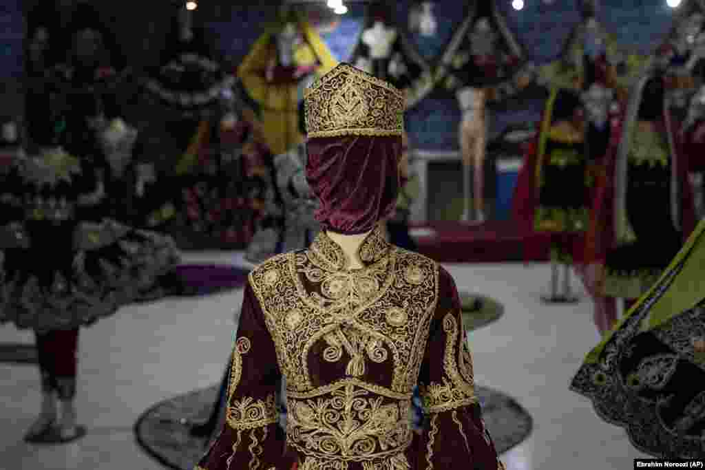 Bashir said his sales are half what they used to be. “Buying wedding, evening, and traditional dresses is no longer a priority for people,” he said. “People think more about getting food and surviving.”