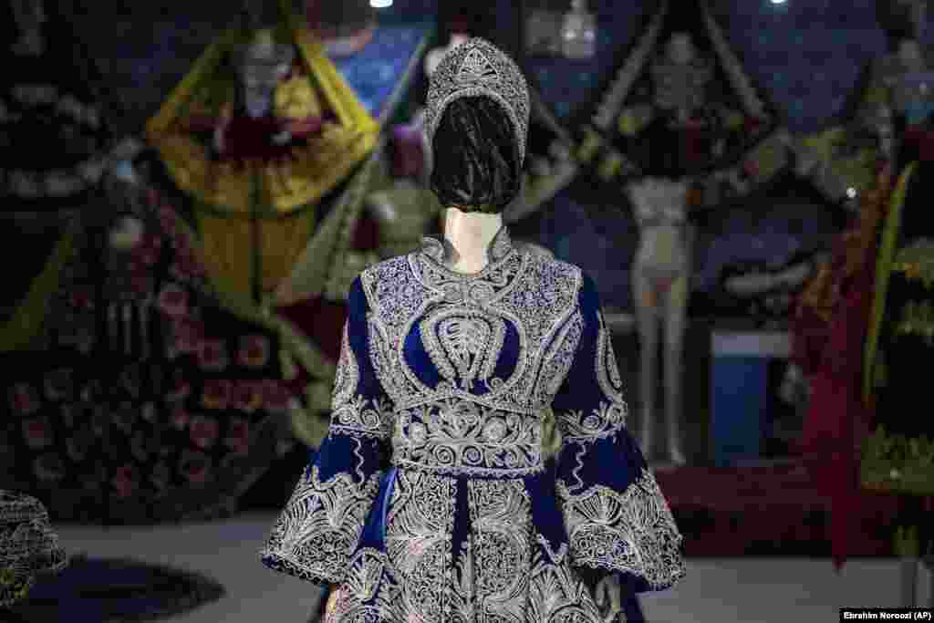 “I can’t cover the mannequins’ heads with plastic or ugly things because it would make my window and shop look ugly,” said one merchant, Bashir. Like other shop owners, he gave only his first name for fear of reprisals.