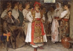 Федір Кричевський. Наречена