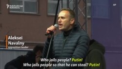 Navalny Addresses Moscow Protest
