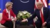 Ursula von der Leyen i Donald Trump na Svjetskom ekonomskom forumu u Davosu, januar 2020.