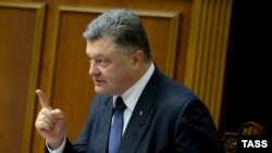 Beşinci Ukrayina prezidenti Petro poroşenko. 2014 senesi