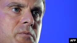 French Interior Minister Manuel Valls