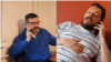 Serbia -- Phone conversation, ilustration for video dialect in Nis, April 2021
