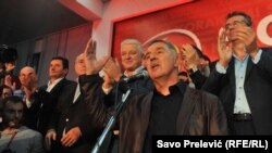 Milo Djukanovic's Democratic Party of Socialists won 36 seats in the 81-member parliament.