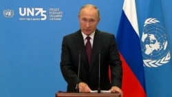 In UN Speech, Putin Calls For Nuclear, Chemical, Space Weapons Cuts