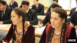 Turkmen students have to be in bed by 11 p.m.