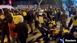 Протести во Шангај, 27 ноември 2022