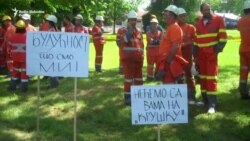 Radnici Ljubije na ulicama protiv prodaje rudnika