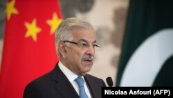 د پاکستان بهرنیو چارو وزیر خواجه محمد اصف