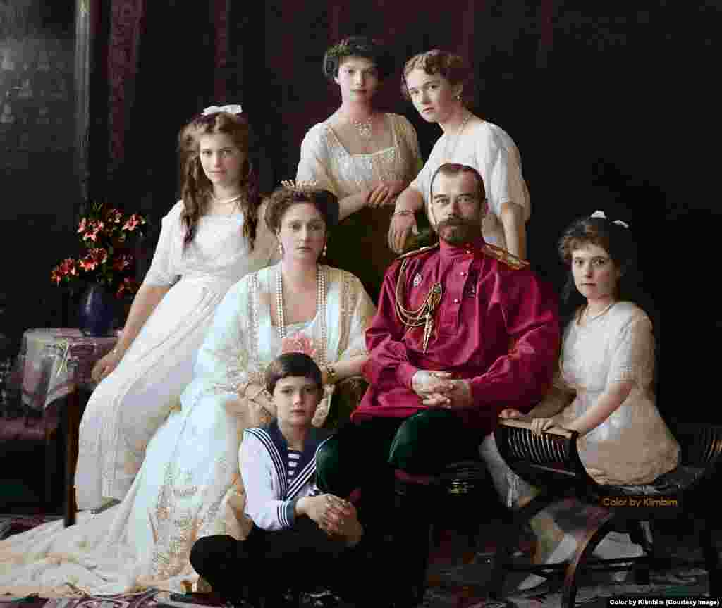 Tsar Nicholas II and his young family are most closely associated with the Faberge eggs. Nicholas, a reserved family man, was, as one historian put it, "as good a father as he was a poor tsar." The gifting of the eggs to his wife and mother each Easter provided a welcome distraction from the missteps that marked his doomed rule.