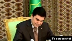 Turkmen President Gurbanguly Berdymukhammedov