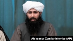 په قطر کې د طالبانو ویاند محمد نعیم الجزیرې ته ویلي چې کابینه یې ټول شموله ده - انځور له ارشیفه.
