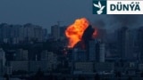 6-njy iýunda Russiýanyň Kiýewe uran zarbasynyň netijesinde dörän partlama