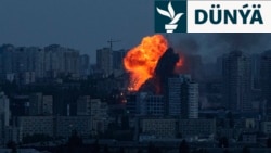 6-njy iýunda Russiýanyň Kiýewe uran zarbasynyň netijesinde dörän partlama