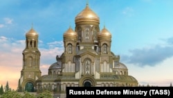 A three-dimensional concept of the Main Cathedral of the Russian Armed Forces 