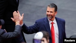 Donald Trump Jr. sosește luni, 28 aprilie, la București, parte a unui turneu în Europa de Est.