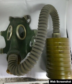 Soviet-era military gas masks have become popular memorabilia items sold online since the Chernobyl TV miniseries began in May.