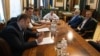 Ukraine's Zelenskiy Talks 'Business' With Oligarch Kolomoyskiy
